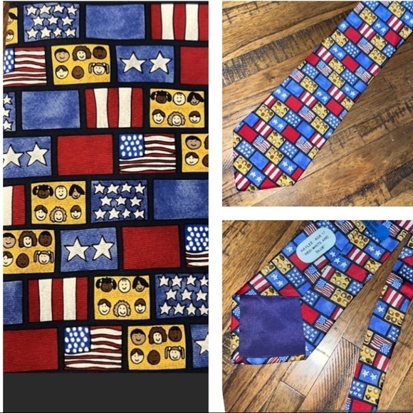 Save The Children America Strong Red White Blue Vintage Haylee teach inspiration - Picture 1 of 6